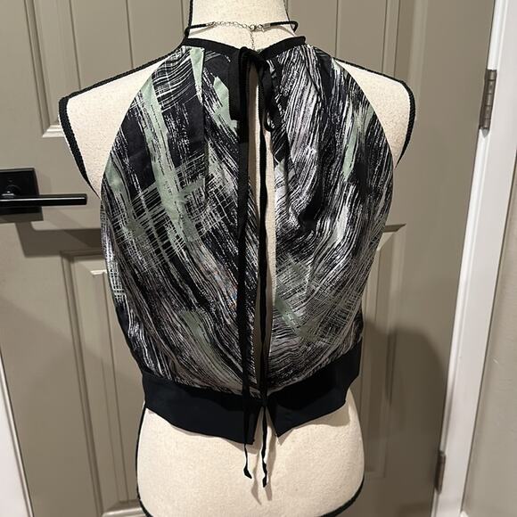Robert Rodriguez Silk Halter Top - Picture 5 of 12